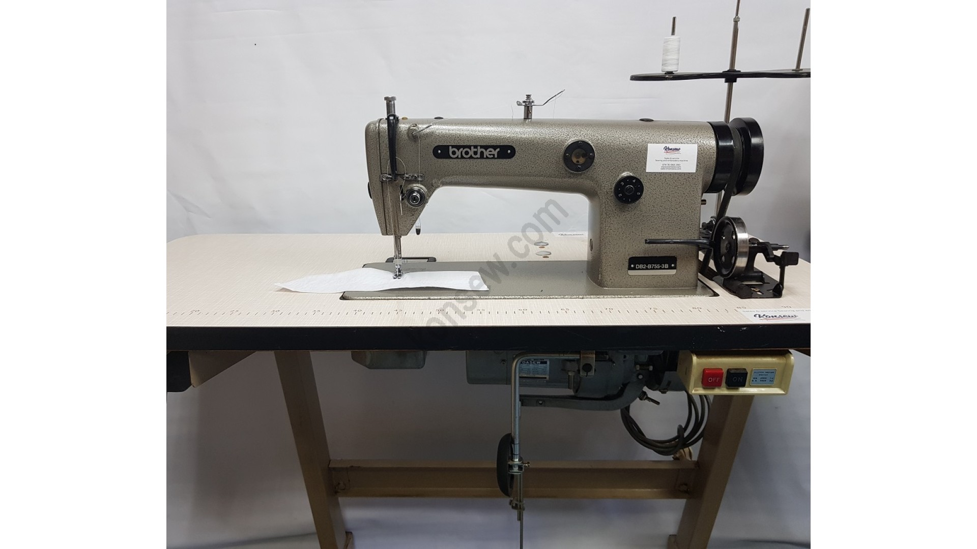 Buy Brother Industrial Sewing Machine DB2B7553 in UK Price, manual PDF, reviews at Konsew Ltd, UK